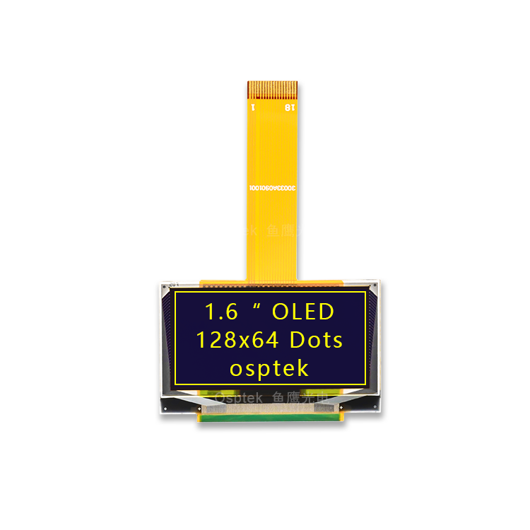 1.6-inch OLED Screen